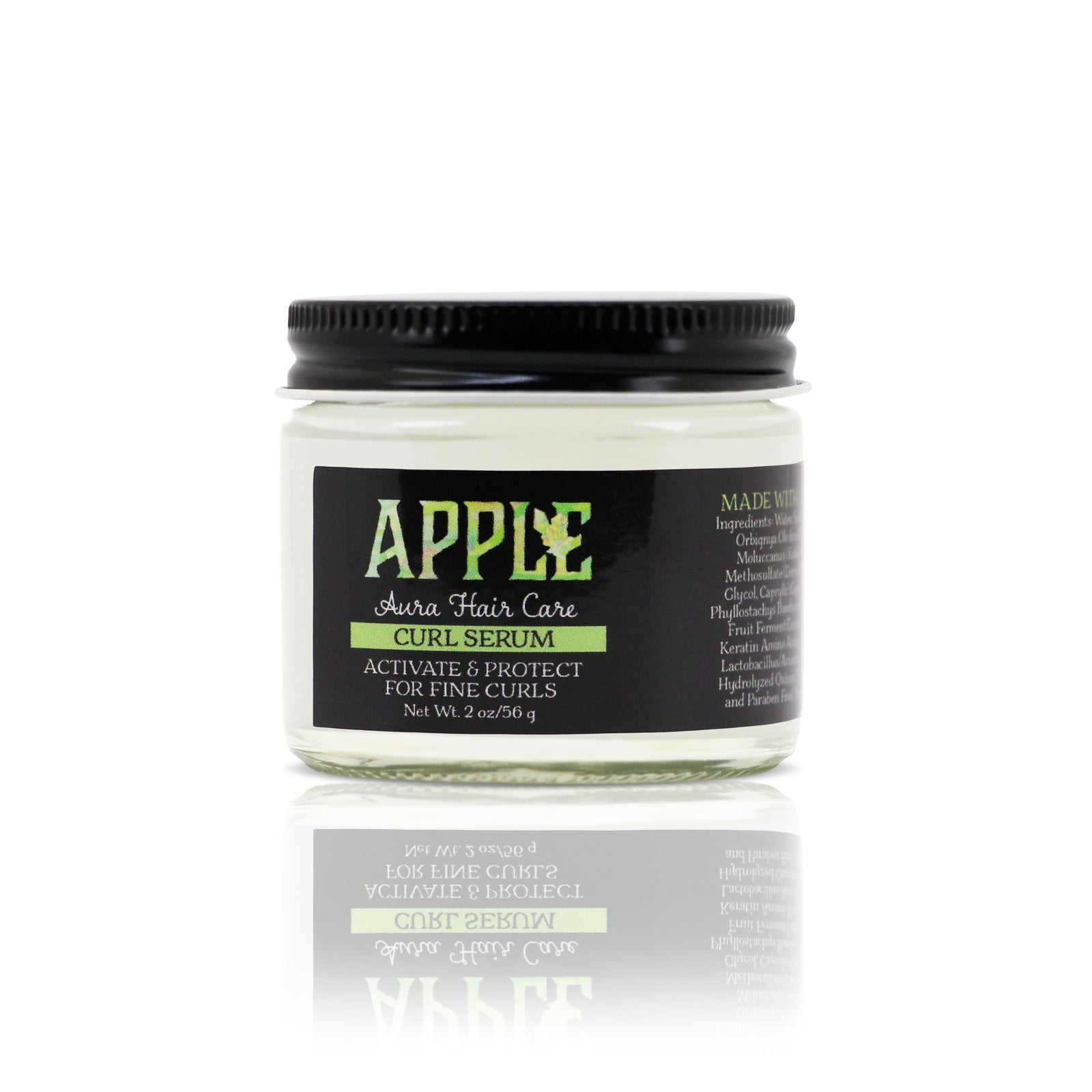 Apple Aura Curl Serum Travel Size | Fine Curls & Waves | Lightweight, Curl Activating