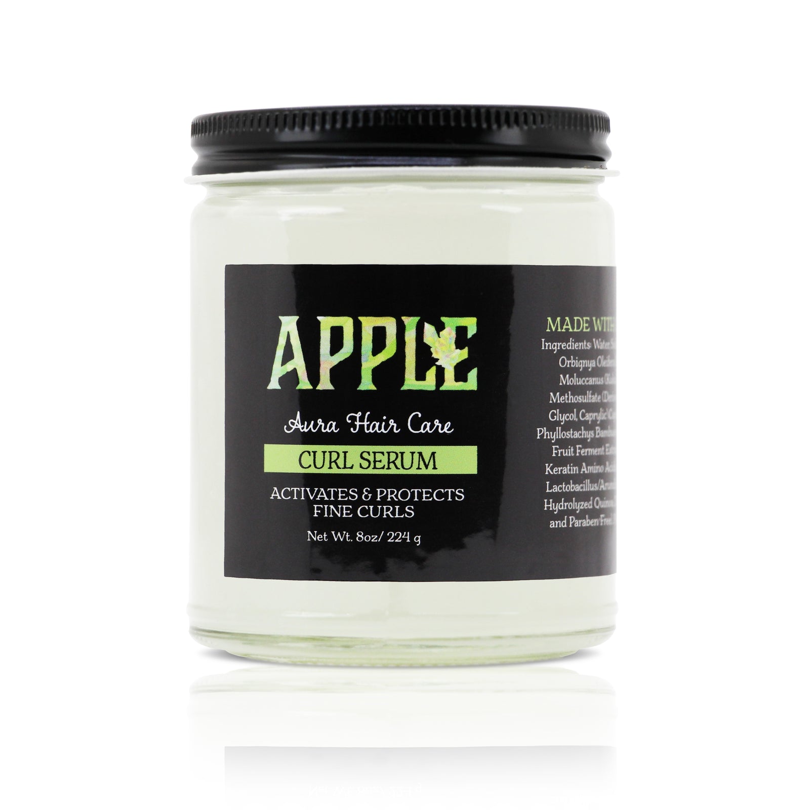 Apple Aura Curl Serum | Fine Curls & Waves | Lightweight, Curl Activating