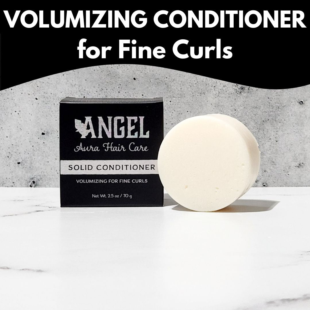 Angel Aura Shampoo & Conditioner Set | Fine Curls | Volumizing