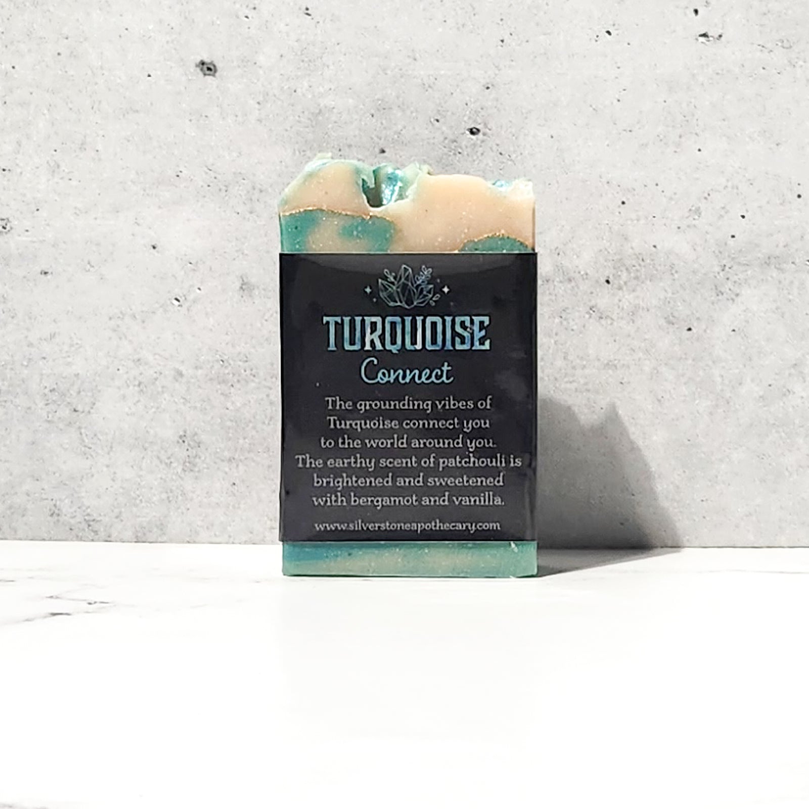 Turquoise Earth Gemstone Hand and Body Soap