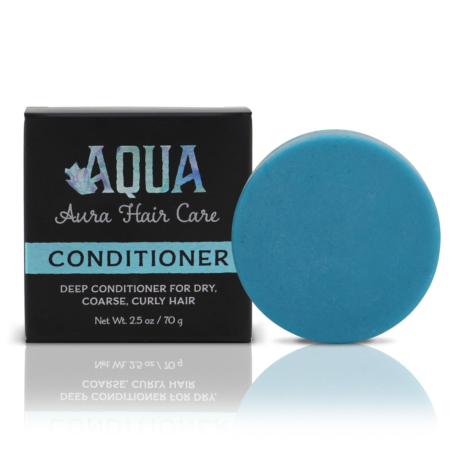 Aqua Aura Conditioner | Dry, Coarse Curls & Waves | Moisturizing, Frizz-Control, Curl Enhancing