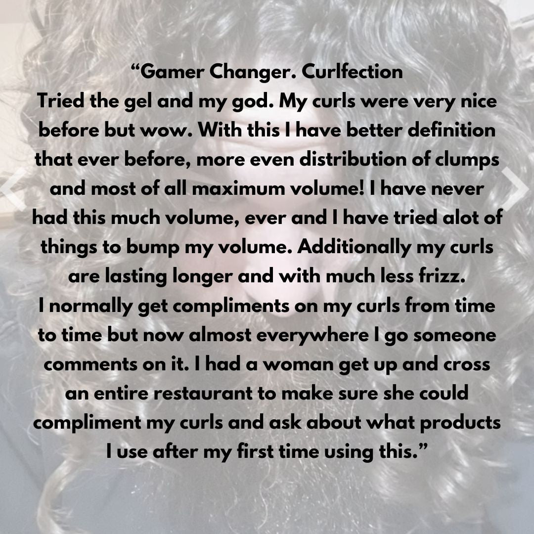 Mystic Aura Strong Hold Styling Gel | All Types of Curls | Definition, Frizz-Control, Long-Lasting Touchable Curls