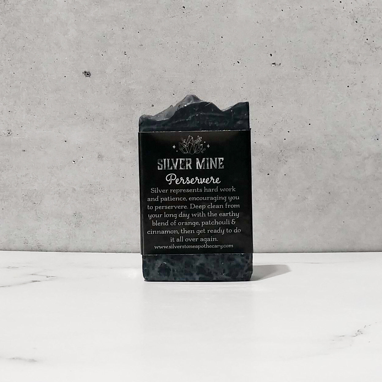 Silver Mine Gemstone Hand and Body Soap