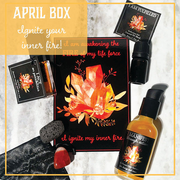 April Box Reveal: Ignite your inner fire
