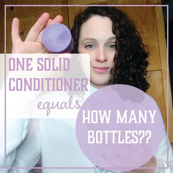 One Solid Conditioner Equals How Many Bottles?
