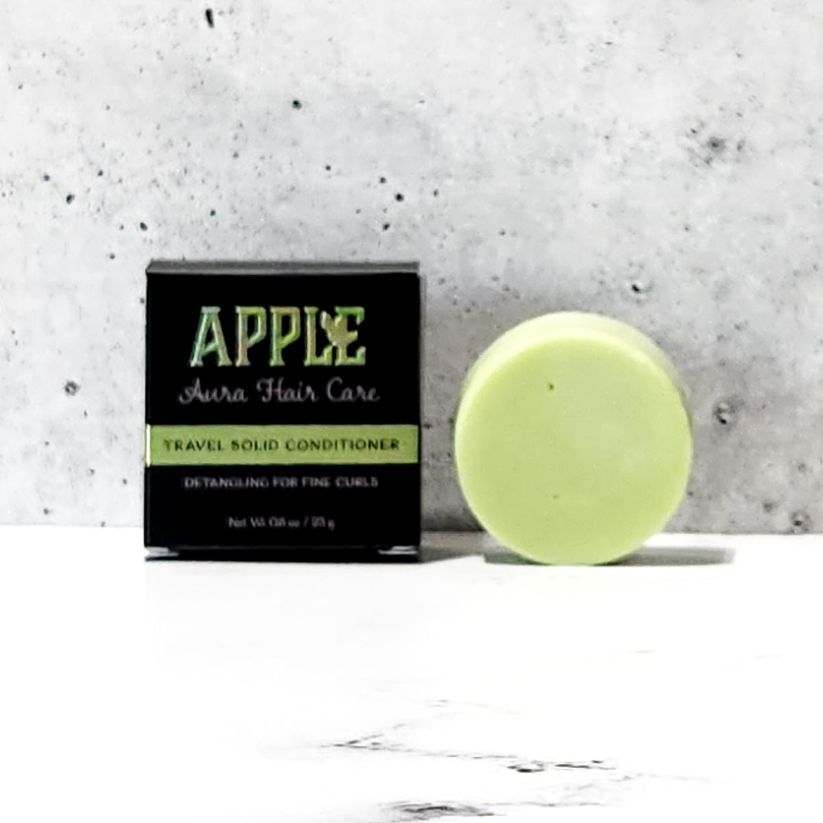 Travel Size Apple Aura Conditioner | Fine, Color-Treated Curls | Detangling &amp; Replenishing