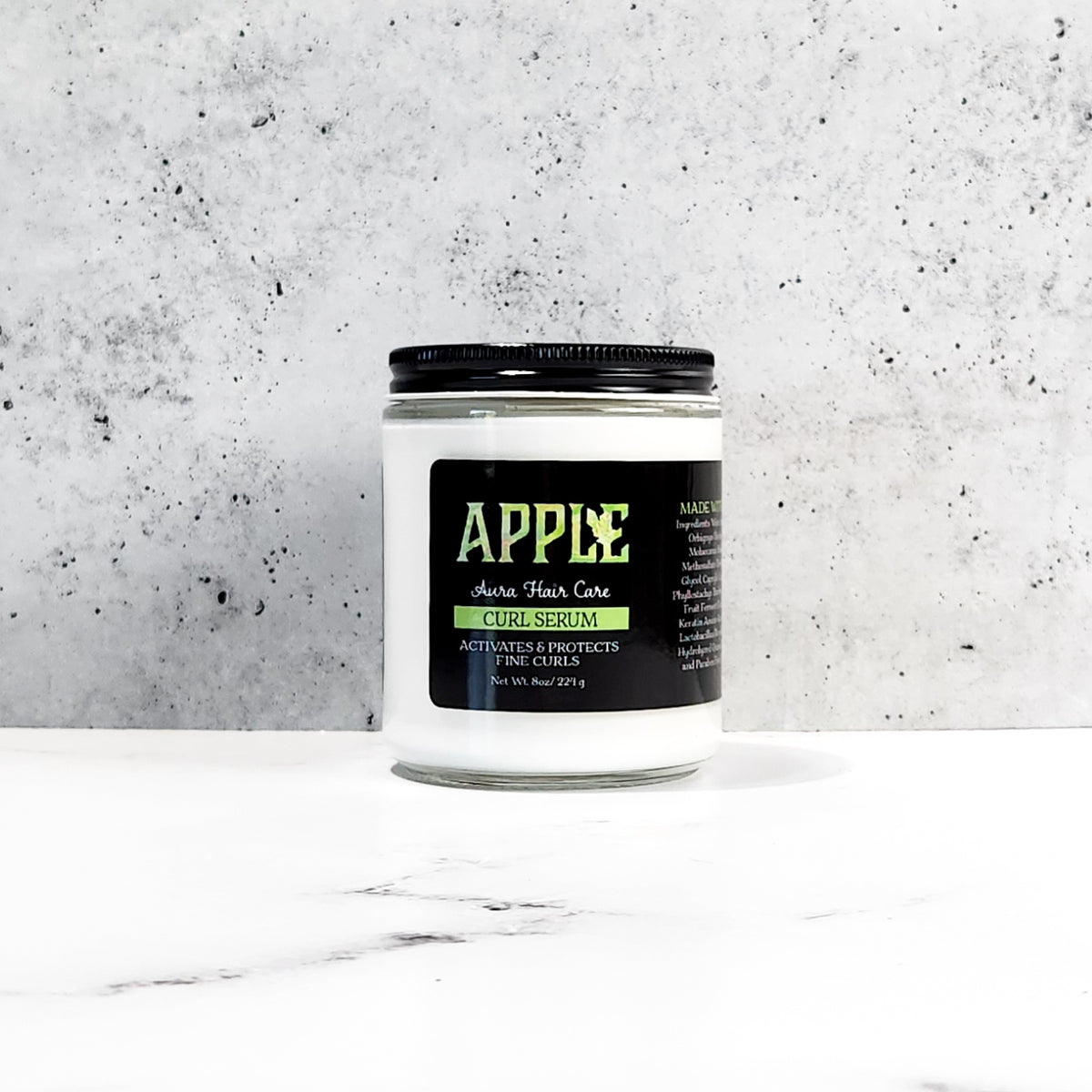 Apple Aura Curl Serum | Fine Curls &amp; Waves | Lightweight, Curl Activating