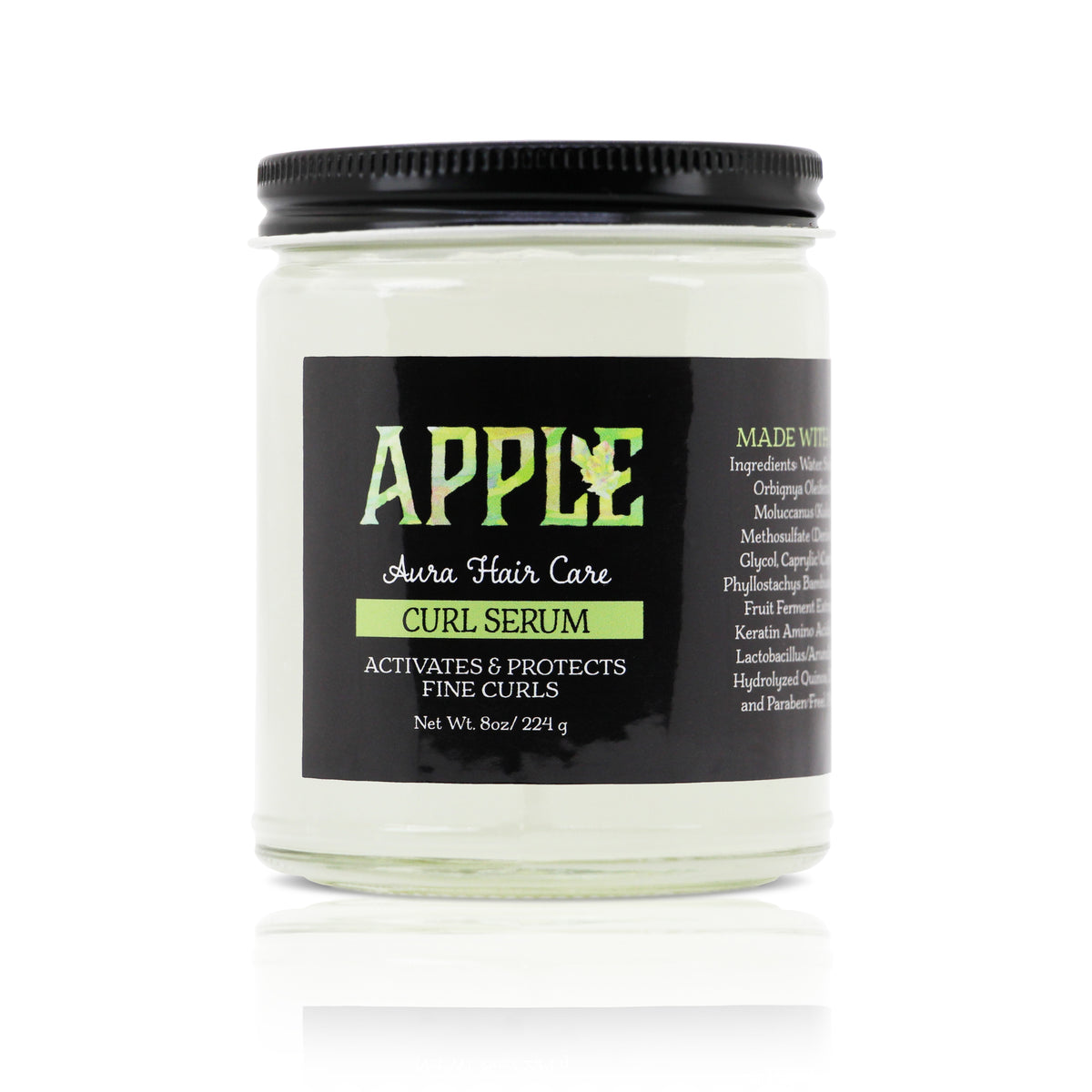 Apple Aura Curl Serum | Fine Curls & Waves | Lightweight, Curl Activating