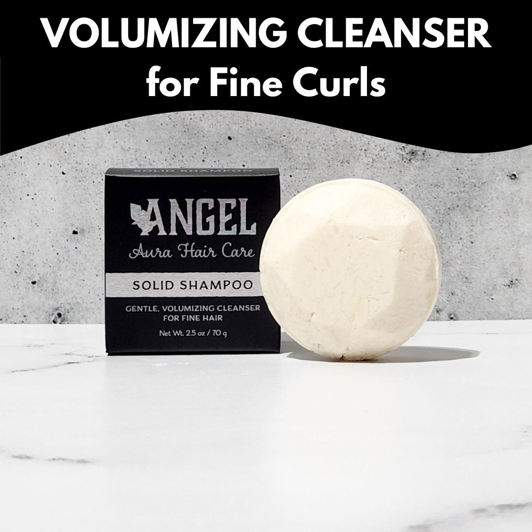 Angel Aura Shampoo & Conditioner Set | Fine Curls | Volumizing