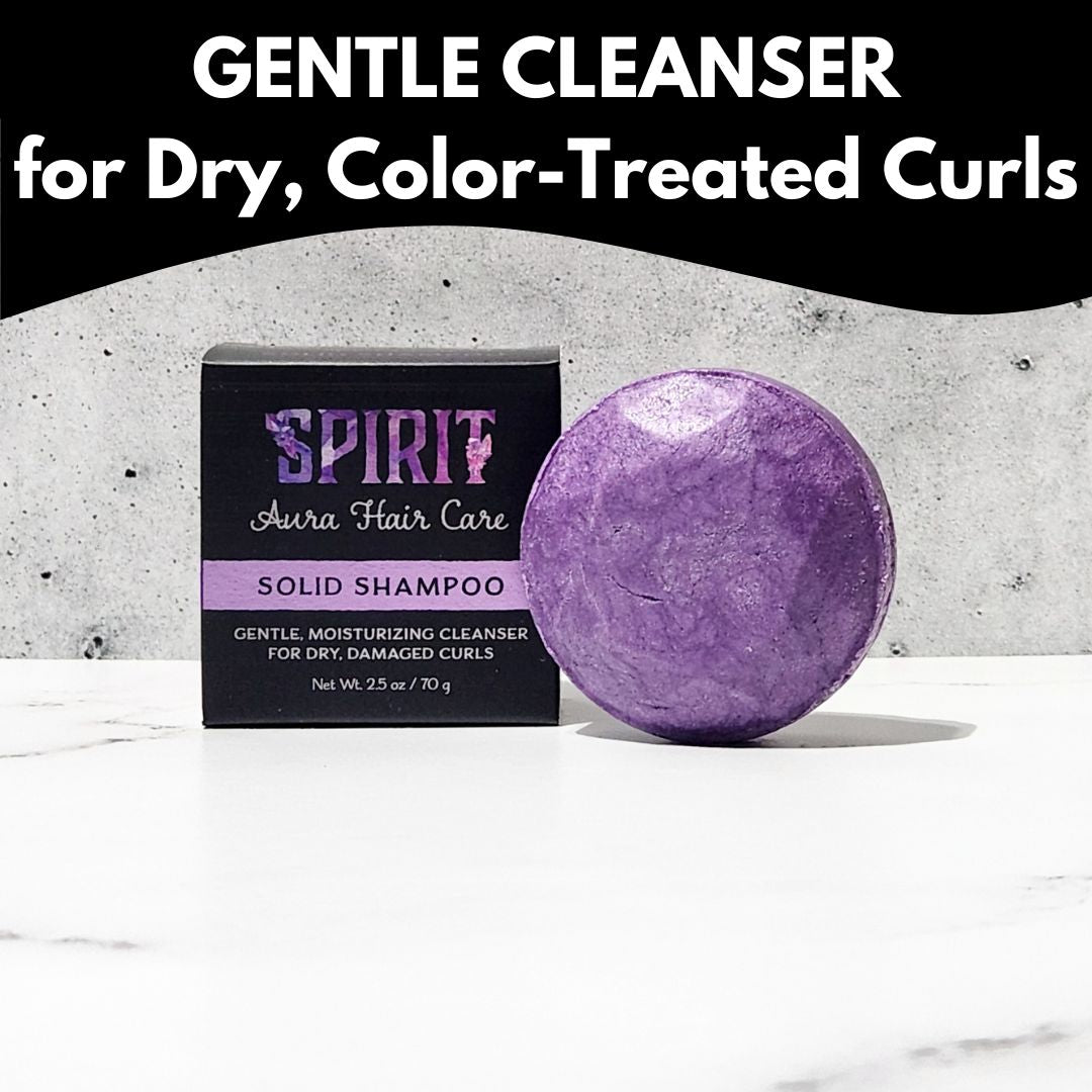 Spirit Aura Shampoo & Conditioner Set | Dry, Color-Treated Curls | Gentle, Hydrating, Replenishing, Protective
