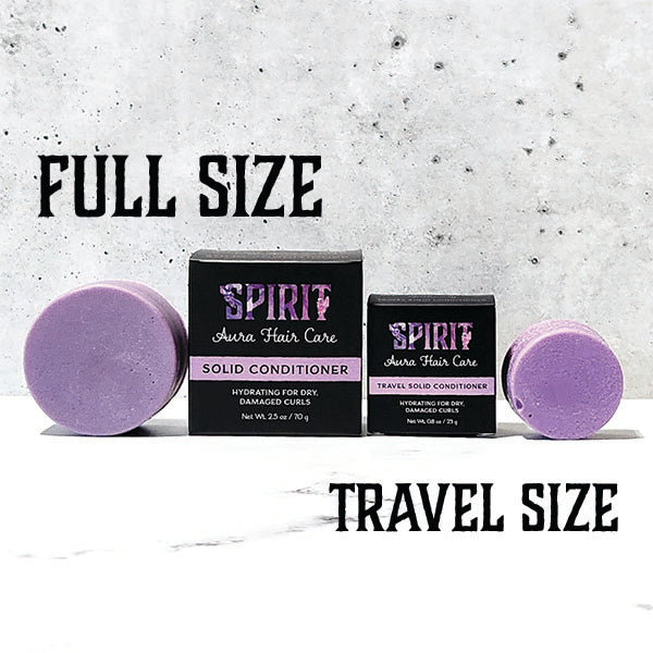 Travel Size Spirit Aura Conditioner | Dry, Color-Treated Curls | Hydrating, Replenishing &amp; Protective
