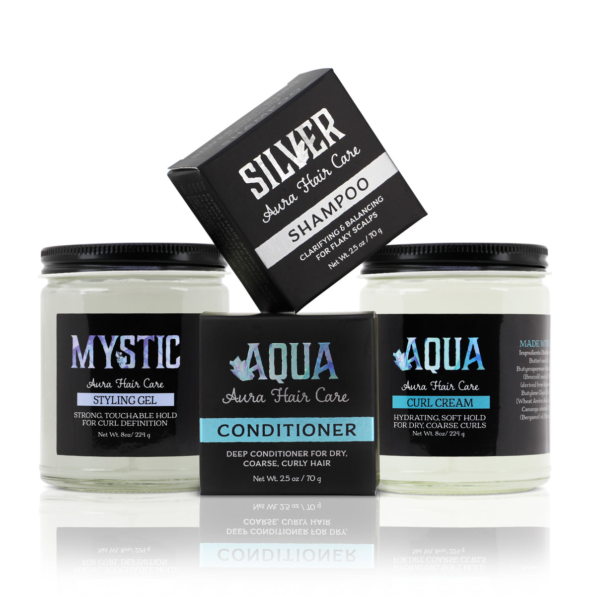 DRY + COARSE CURL ROUTINE