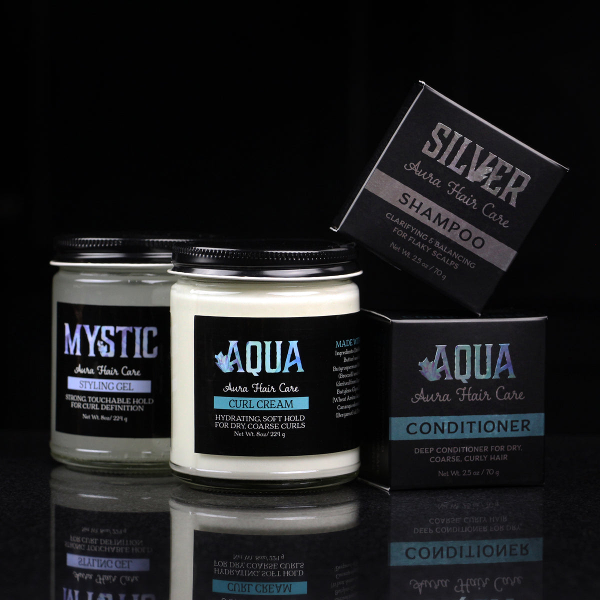 DRY + COARSE CURL ROUTINE