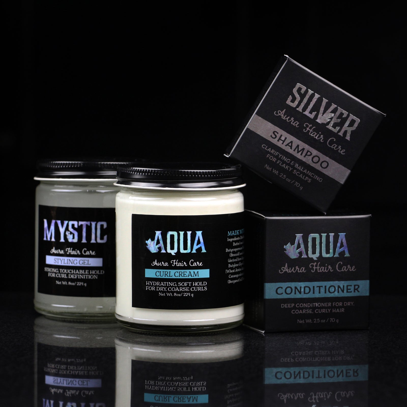 DRY + COARSE CURL ROUTINE