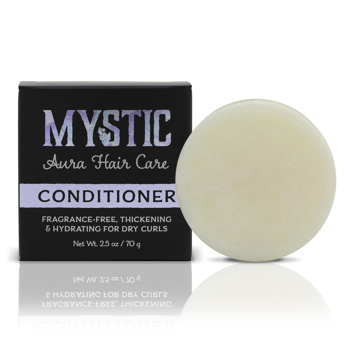 Mystic Aura Conditioner | Dry, Fine Curls & Waves | Fragrance-Free Hydrating, Thickening, Curl Enhancing