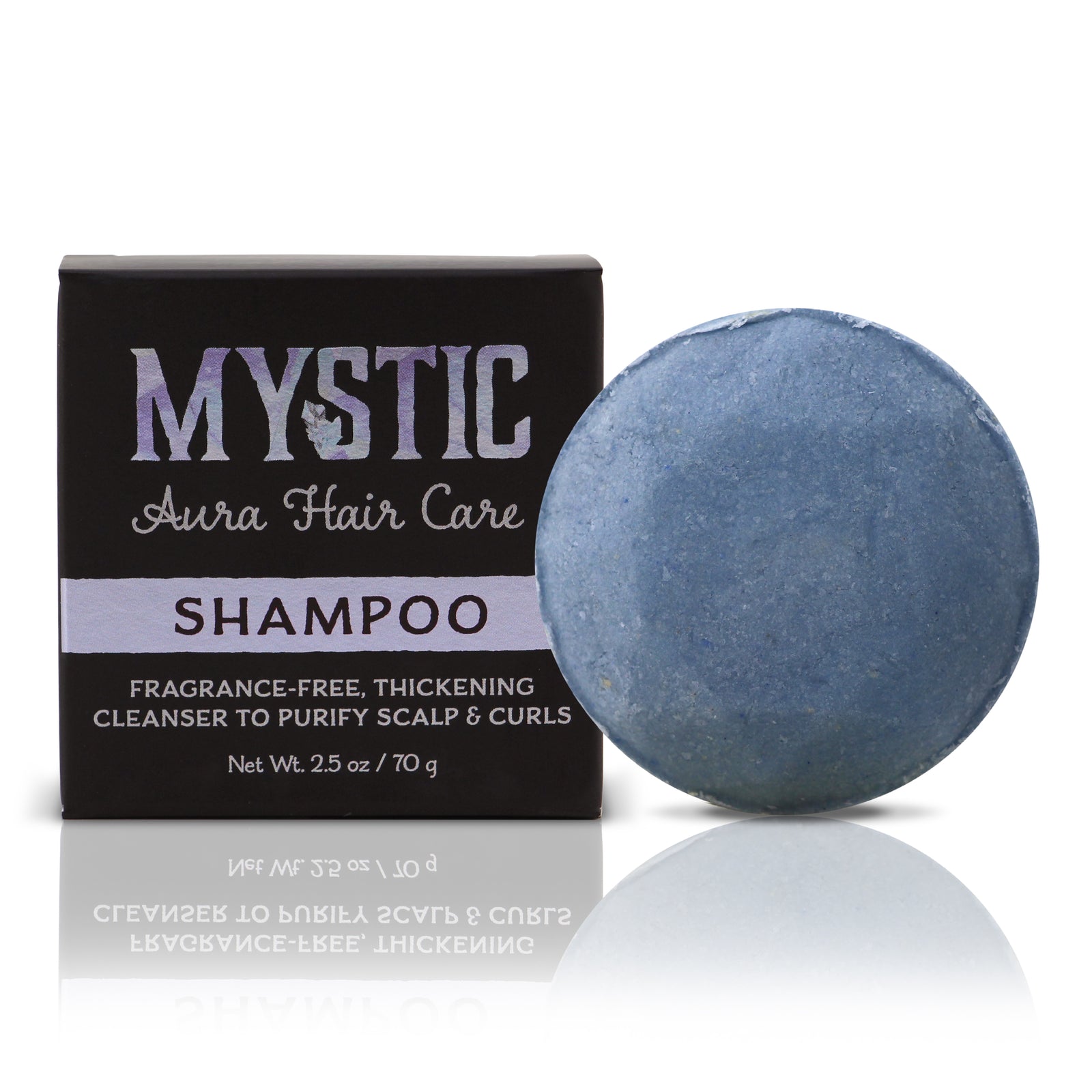 Mystic Aura Shampoo & Conditioner Set | Dry, Fine Curls & Waves | Fragrance-Free, Hydrating, Thickening, Curl Enhancing