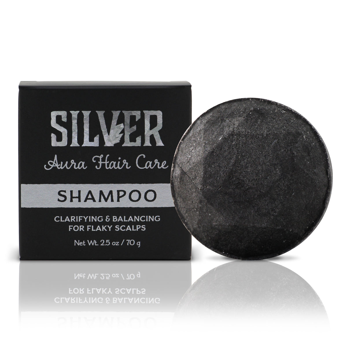Silver Aura Shampoo | Flaky, Itchy Scalps, All Curl Types | Gently Clarifying, Soothing, Scalp Balancing