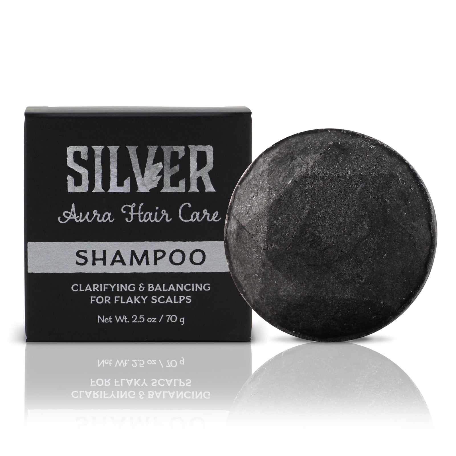 Silver Aura Shampoo | Flaky, Itchy Scalps, All Curl Types | Gently Clarifying, Soothing, Scalp Balancing
