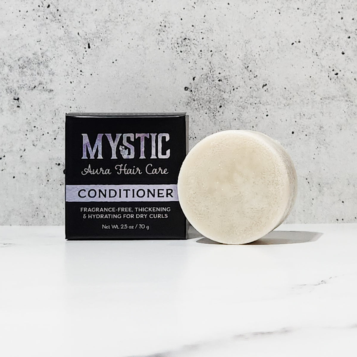 Mystic Aura Conditioner | Dry, Fine Curls &amp; Waves | Fragrance-Free Hydrating, Thickening, Curl Enhancing