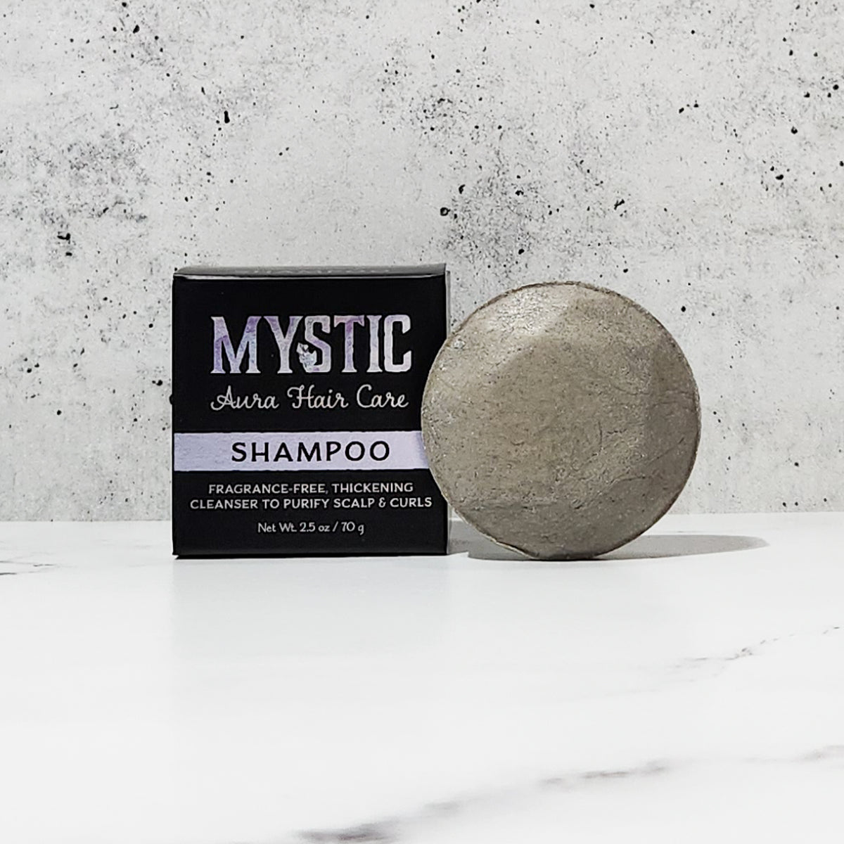 Mystic Aura Shampoo | Build-up Prone Curls &amp; Scalp | Fragrance-Free, Scalp Purifying, Thickening