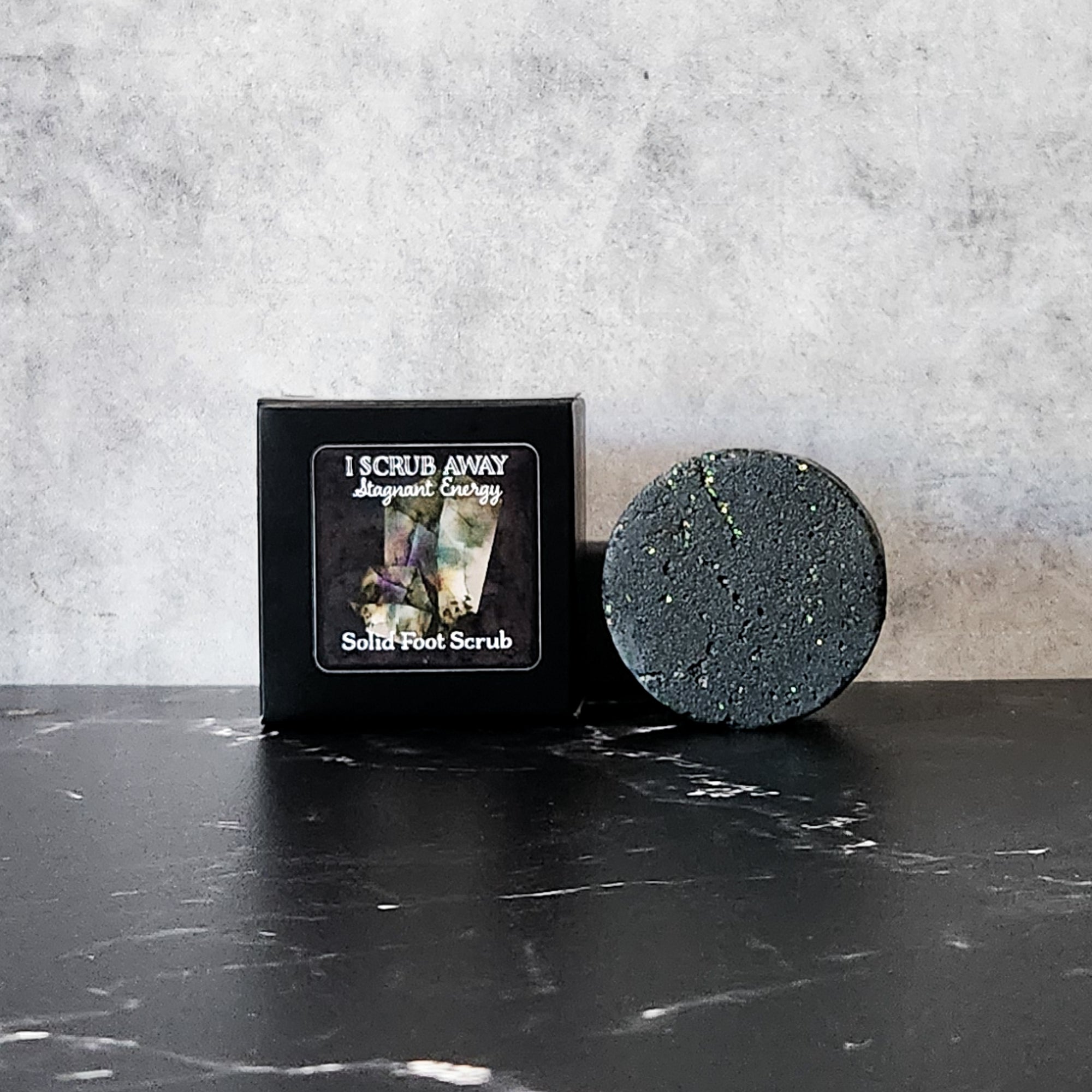 I Scrub Away Stagnant Energy Solid Foot Scrub