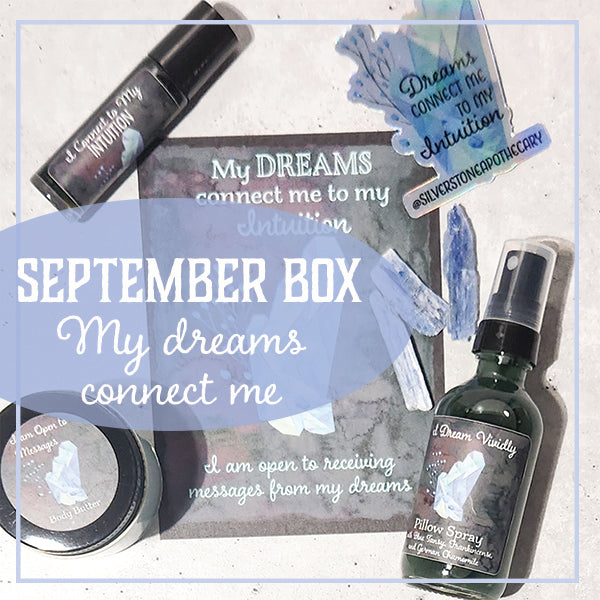 September Box: My dreams connect me to my intuition