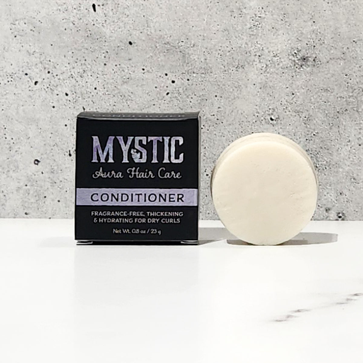 Travel Size Mystic Aura Conditioner | Dry, Fine Curls &amp; Waves | Fragrance-Free Hydrating, Thickening, Curl Enhancing