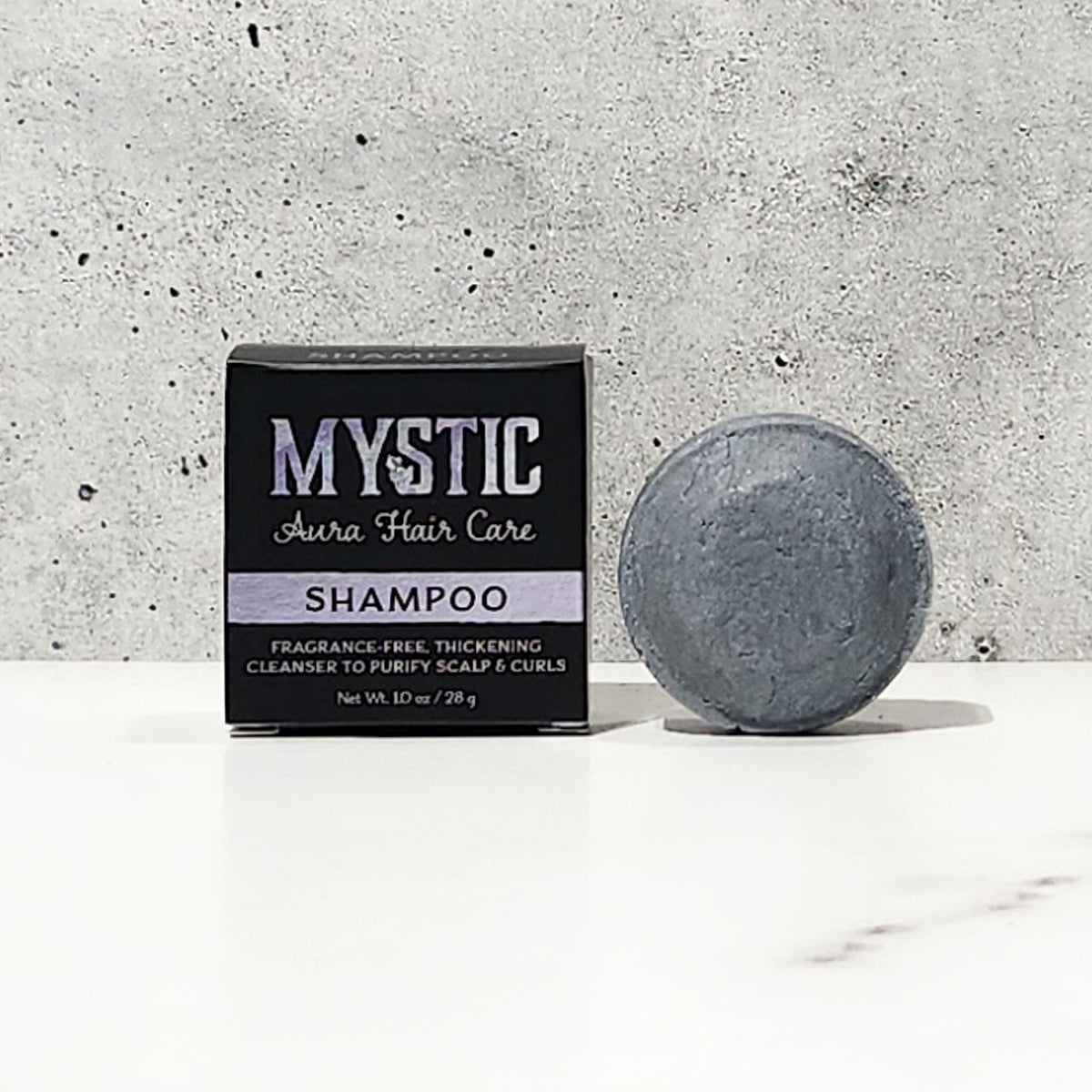 Travel Size Mystic Aura Shampoo | Build-up Prone Curls &amp; Scalp | Fragrance-Free, Scalp Purifying, Thickening