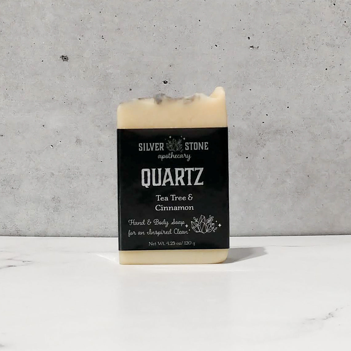 Quartz Gemstone Hand and Body Soap