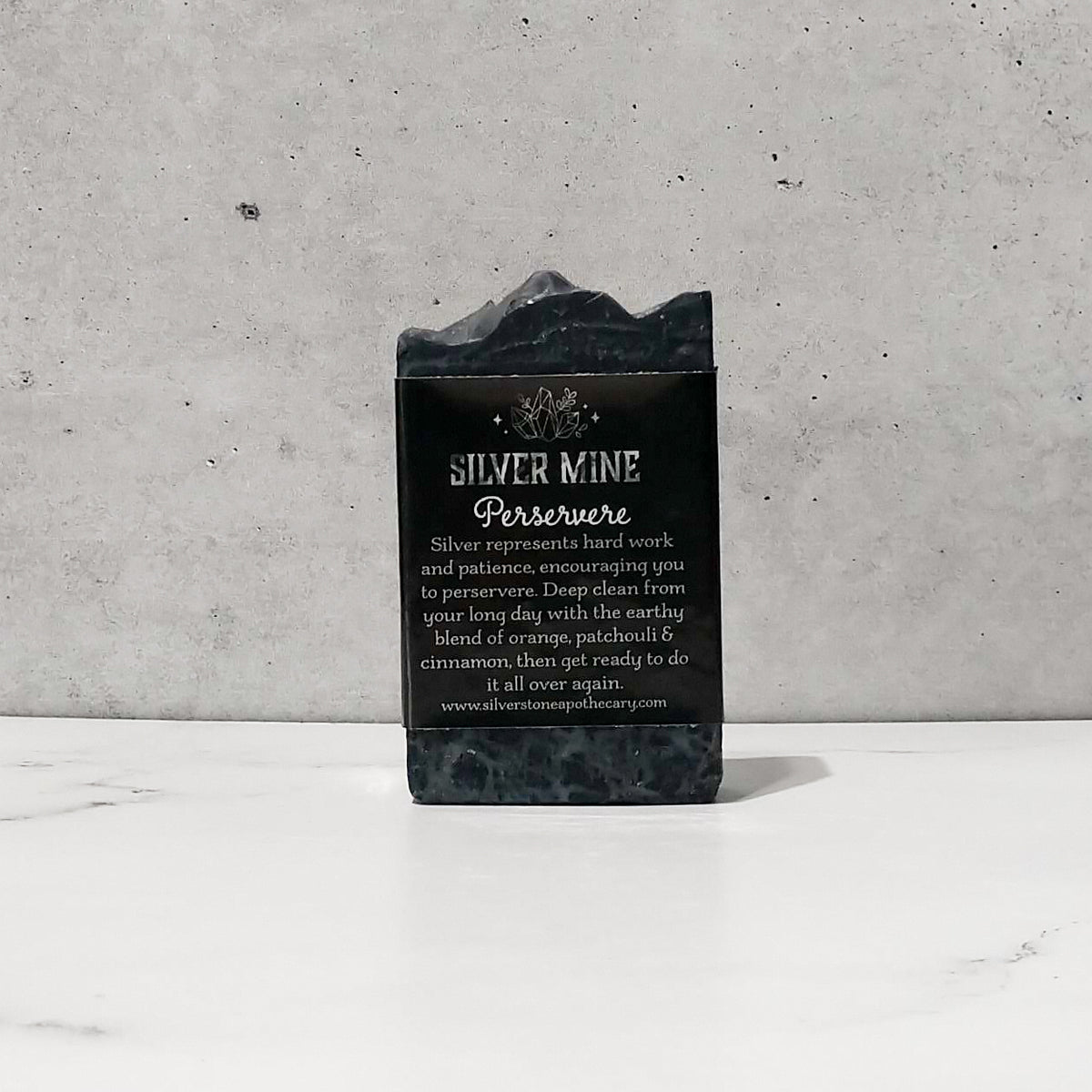 Silver Mine Gemstone Hand and Body Soap