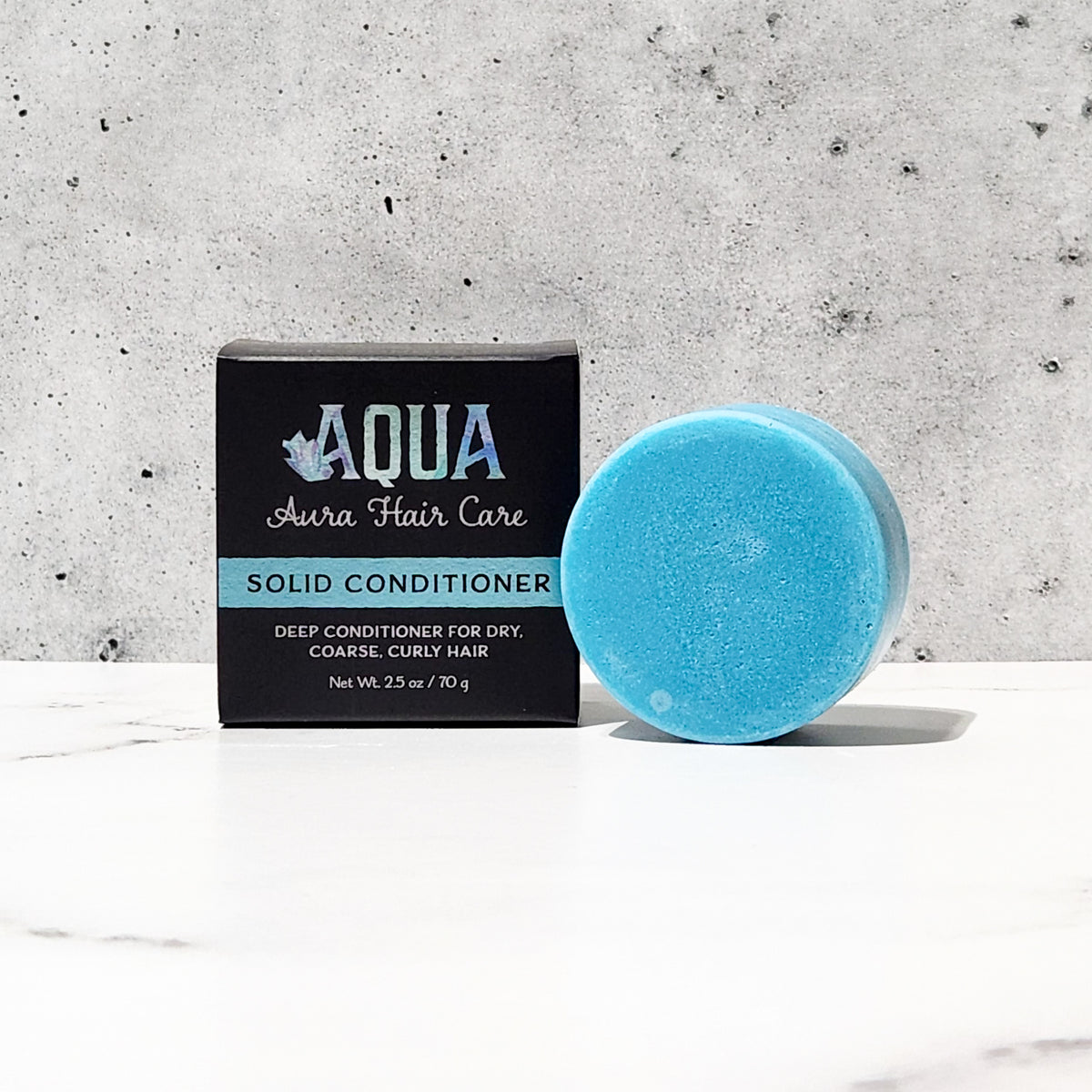 Aqua Aura Conditioner | Dry, Coarse Curls &amp; Waves | Moisturizing, Frizz-Control, Curl Enhancing